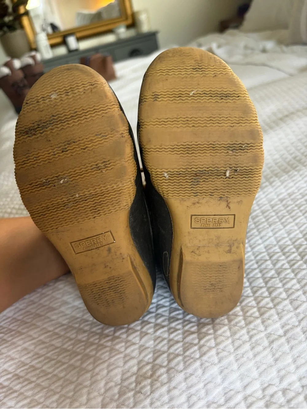 Sperry Kids Brown and Black Duck Boots